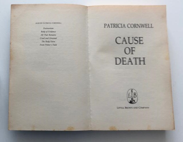 Cause of death - Patricia Cornwell (Kay Scarpetta #7)