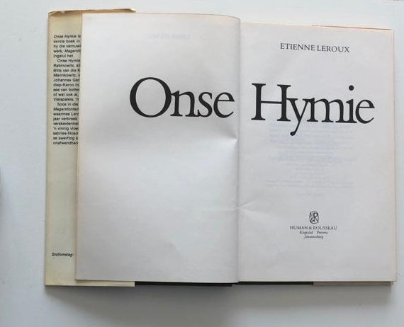 Onse hymie - Etienne LeRoux (First edition)