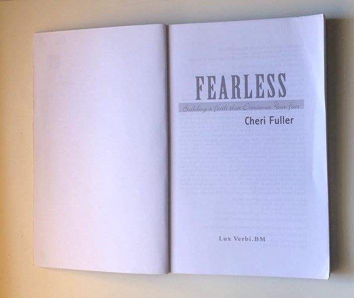 Fearless: Building a faith that overcomes your fear - Cheri Fuller