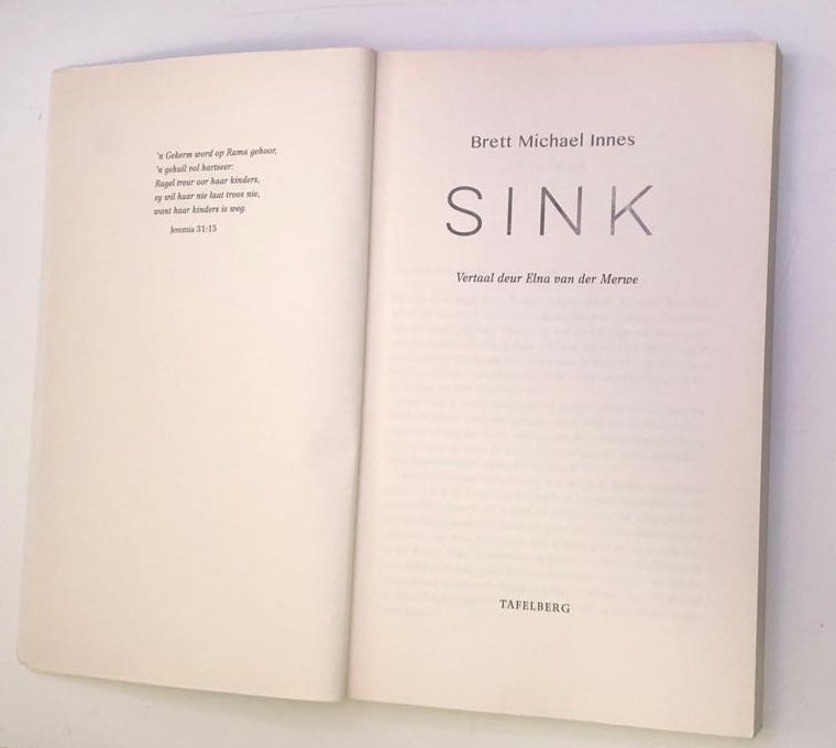 Sink - Brett Michael Innes