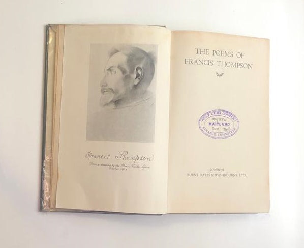 The poems of Francis Thompson (1913 edition - Rare)