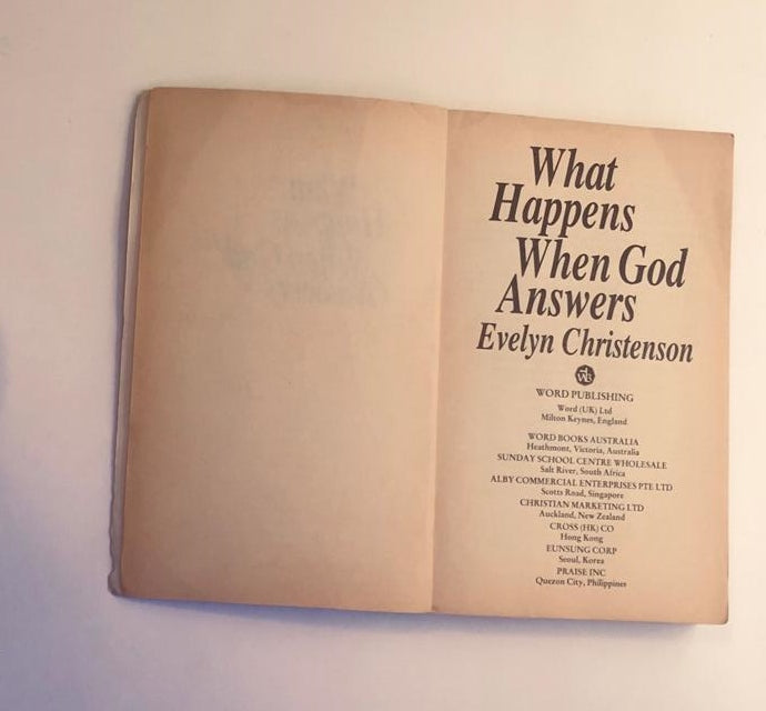What happens when God answers - Evelyn Christenson