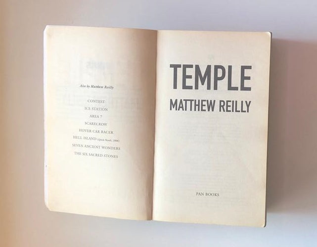 The temple - Matthew Reilly