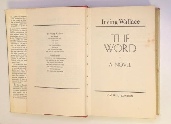 The word - Irving Wallace (First UK edition)