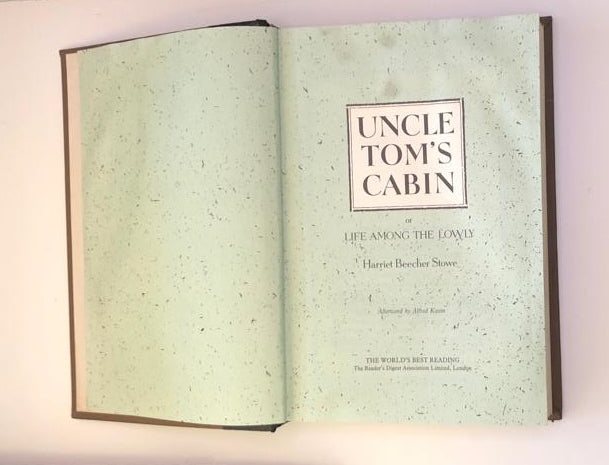 Uncle Tom's cabin - Harriet Beecher Stowe (Reader's Digest edition)