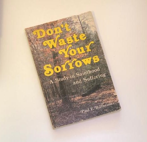 Don't waste your sorrows: A study in sainthood and suffering - Paul E. Billheimer (First edition)