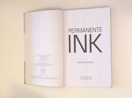 Permanente ink - Carina Diedericks (Signed)