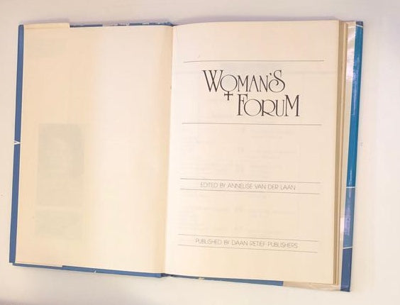 Woman's forum - Annalise van der Laan