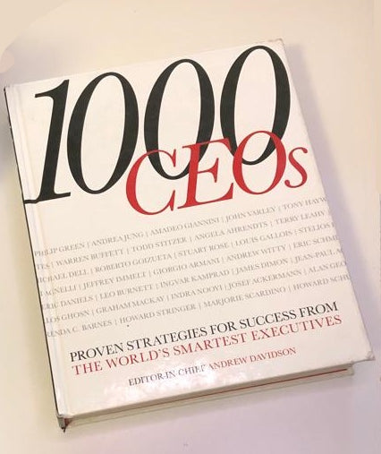 1000 CEOs - Andrew Davidson, Editor in Chief (First American edition)