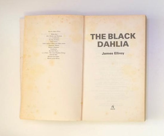 The black dahlia - James Elroy