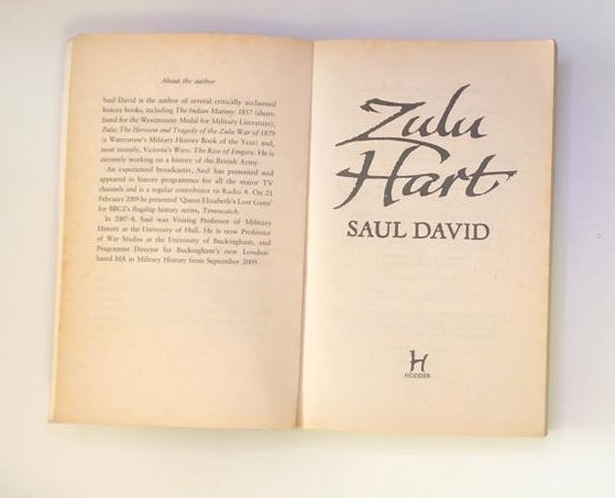 Zulu hart - Saul David (First edition)