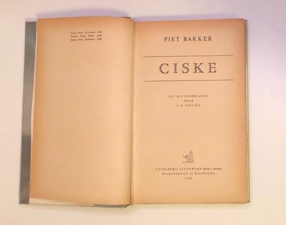 Ciske - Piet Bakker