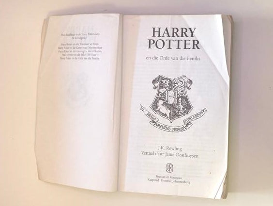 Harry Potter en die Orde van die Feniks - J.K. Rowling