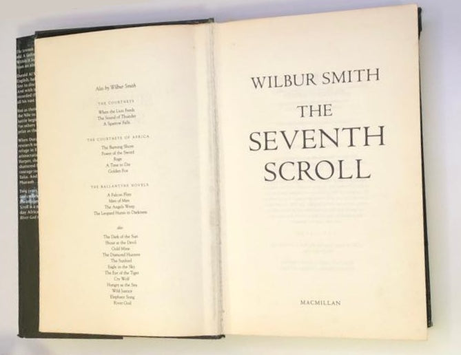 The seventh scroll - Wilbur Smith (First edition; Ancient Egypt #2)