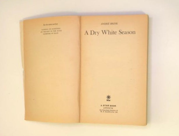A dry white season - André Brink