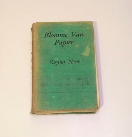 Blomme van papier - Regina Neser