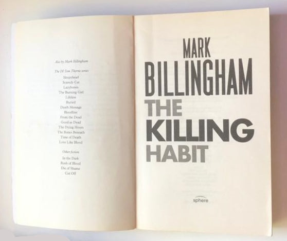 The killing habit - Mark Billingham