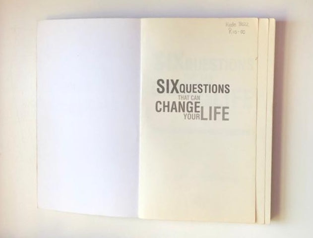 Six questions that can change your life - Joseph Nowinski