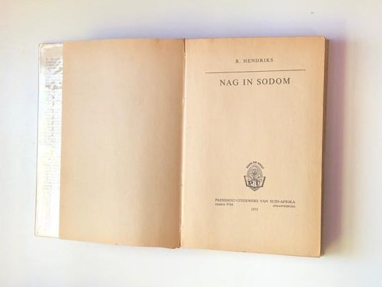 Nag in Sodom - R. Hendriks (First edition)