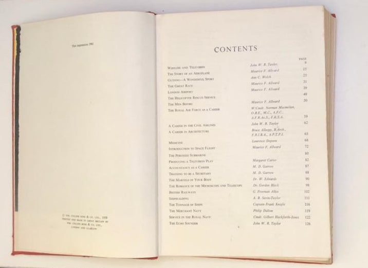 The wonders of science: The story of man's achievements in invention, science and industry - Collins Pageant of Knowledge Series