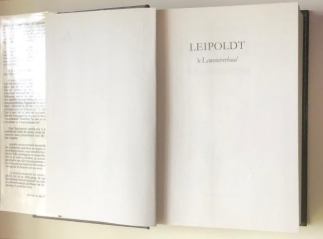 Leipoldt: ’n Lewensverhaal - J.C. Kanneymeyer (First edition)