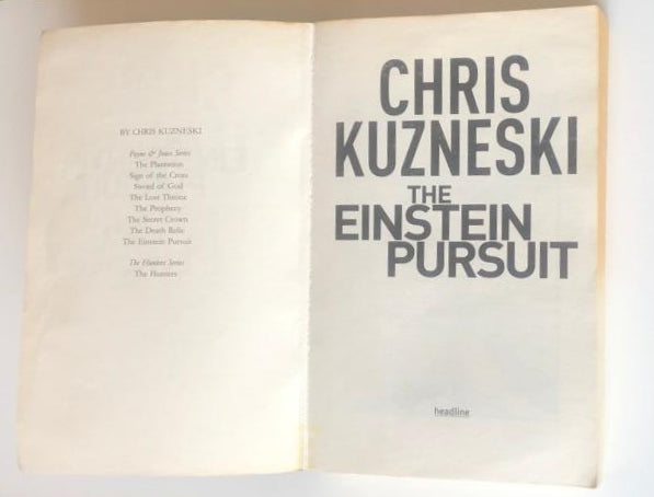 The Einstein pursuit - Chris Kuzneski (First edition)