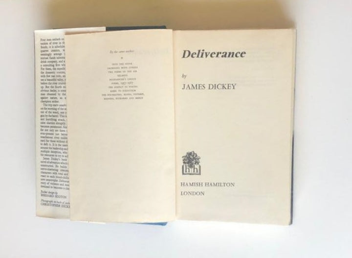 Deliverance - James Dickey (First UK edition)