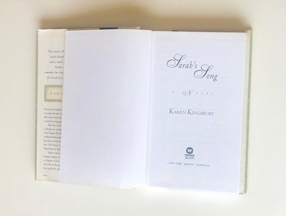 Sarah's song - Karen Kingsbury