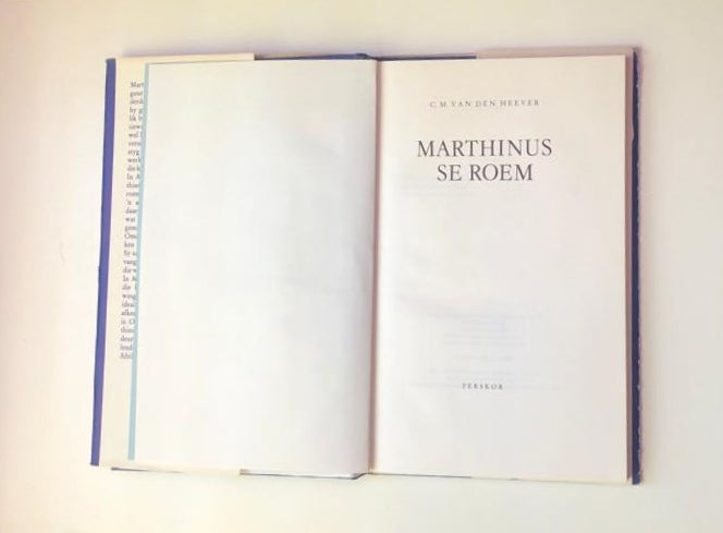 Marthinus se roem - C.M. van den Heever