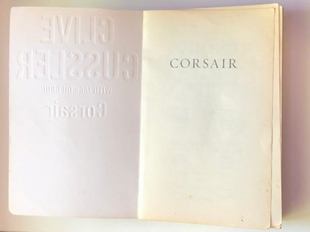 Corsair - Clive Cussler (First edition)