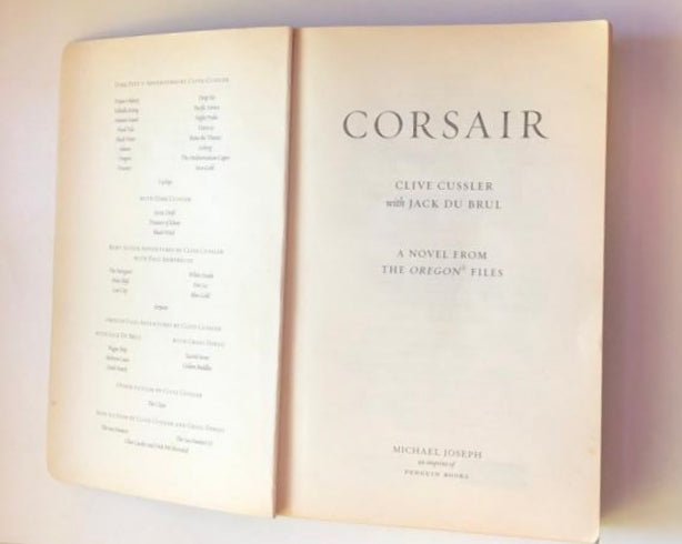 Corsair - Clive Cussler (First edition)