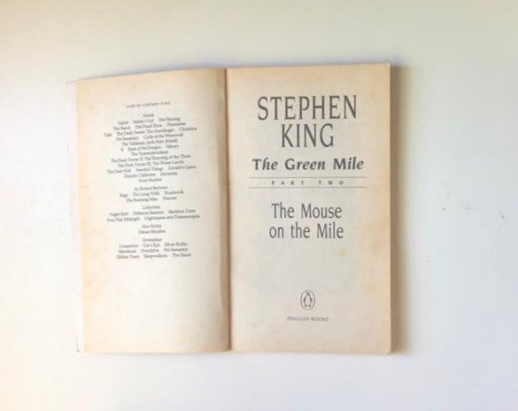 The green mile 2: The mouse on the mile - Stephen King