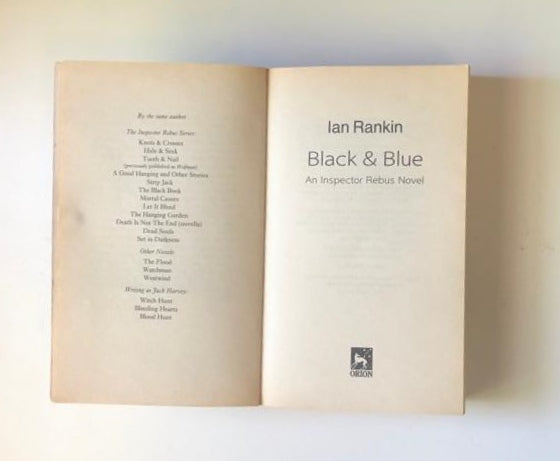 Black & blue - Ian Rankin