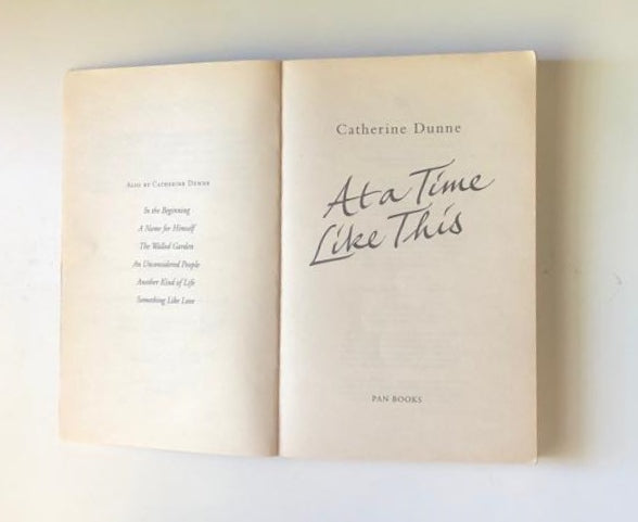 At a time like this - Catherine Dunne