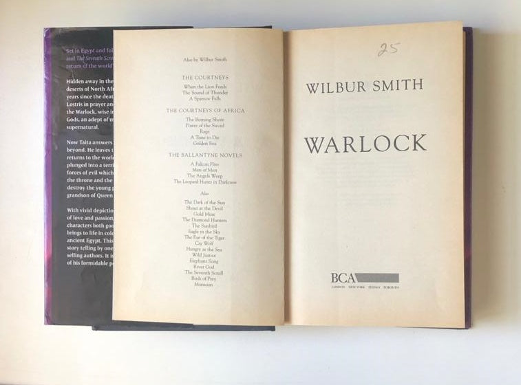 Warlock - Wilbur Smith (Ancient Egypt #3)