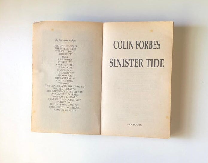 Sinister tide - Colin Forbes