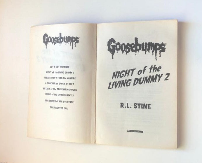 Night of the living dummy 2 - R.L. Stine (Goosebumps)