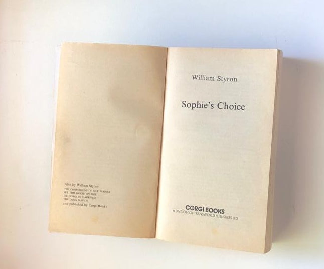 Sophie's choice - William Styron