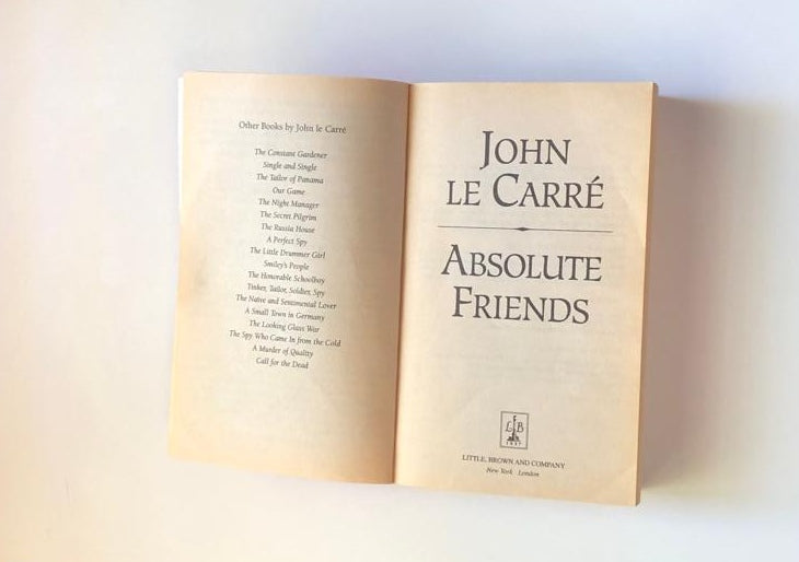 Absolute friends - John le Carré