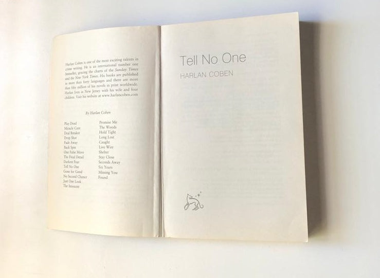 Tell no one - Harlan Cohen