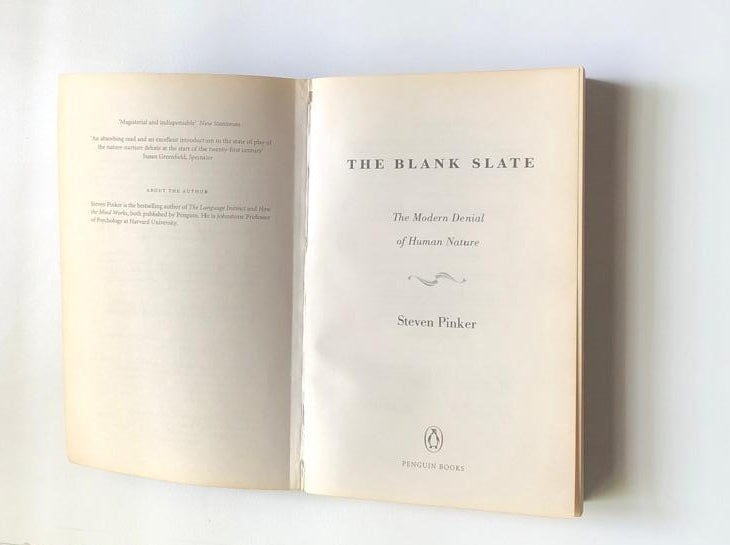 The blank slate - Steven Pinker