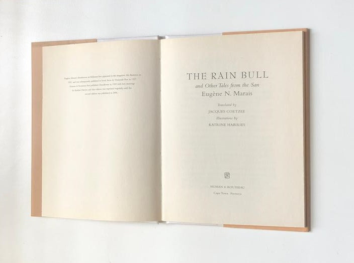 The rain bull and other tales from the San - Eugène N. Marais