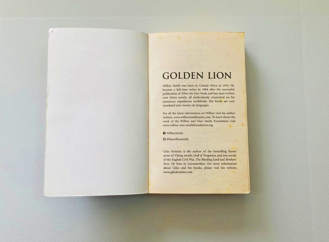 Golden lion - Wilbur Smith (The Courtneys #14)