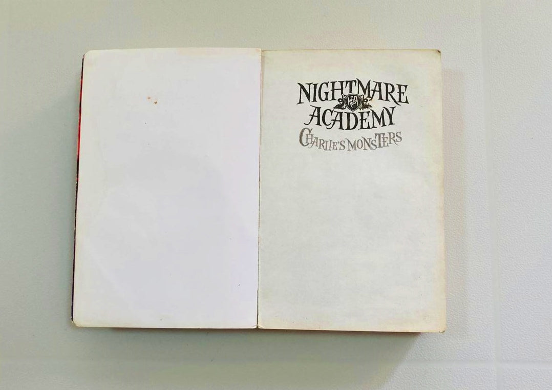 Nightmare Academy: Charlie's monsters - Dean Lorey (Book #1)
