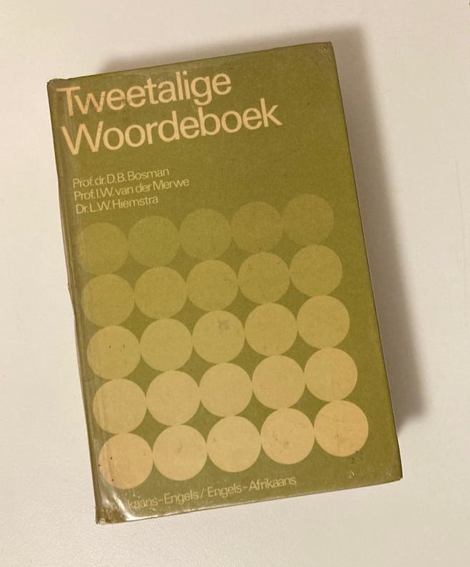 Tweetalige woordeboek - Prof. dr. D.B. Bosman, Prof. I.W. van der Merwe en Dr. L.W. Hiemstra