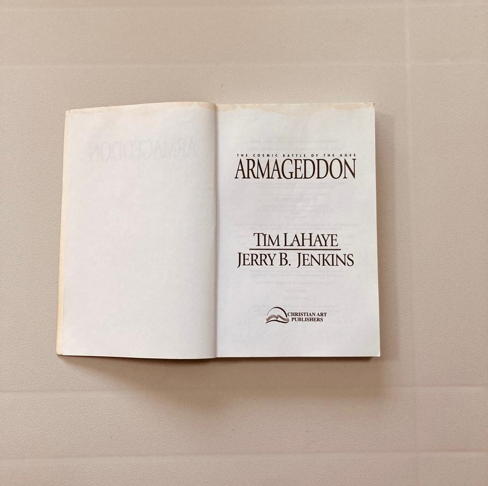 Armageddon - Tim LaHaye & Jerry B. Jenkins (First edition; Left behind series #11)