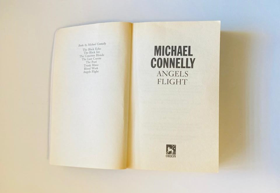 Angels flight - Michael Connelly