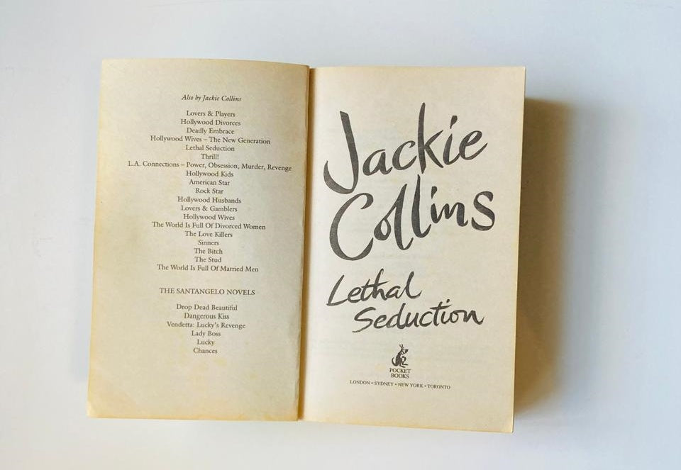 Lethal seduction - Jackie Collins (Madison Castelli #1)