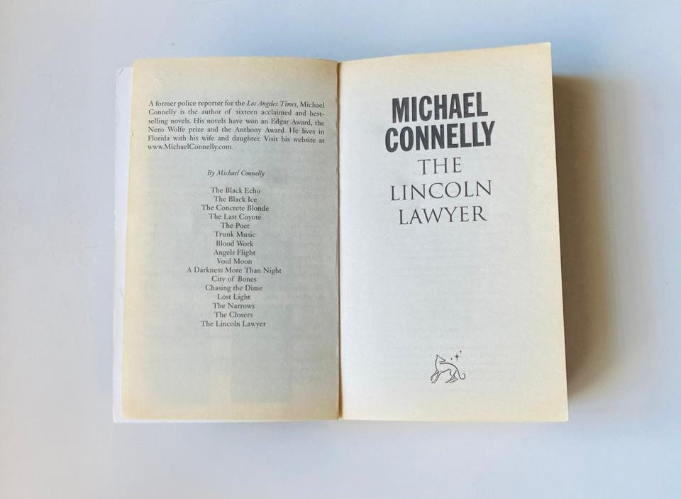 The Lincoln lawyer - Michael Connelly