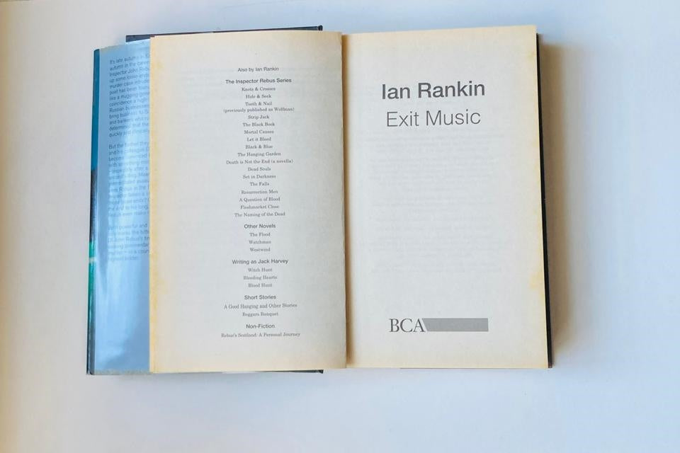 Exit music - Ian Rankin